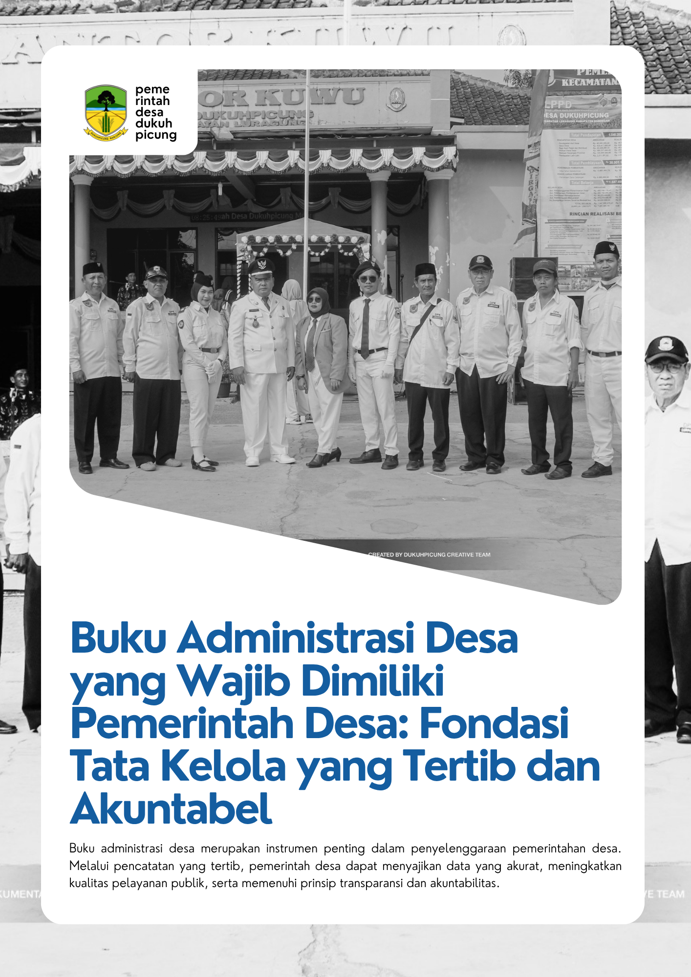 Buku Administrasi Desa yang Wajib Dimiliki Pemerintah Desa: Fondasi Tata Kelola yang Tertib dan Akuntabel